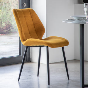 Moreno Dining Chair (Pair) - Saffron Dining Chair Hickory Furniture Co. Hickory Furniture Co.