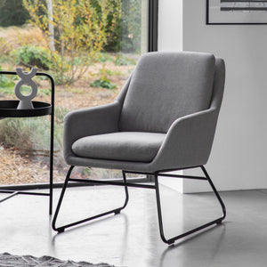 Fulsom Chair - Light Grey Armchair Hickory Furniture Co. Hickory Furniture Co.