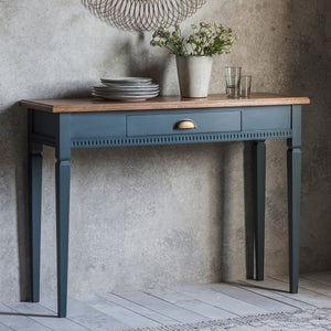 Baltimore 1 Drawer Console Table - Storm Grey Console Table Hickory Furniture Co. Hickory Furniture Co.