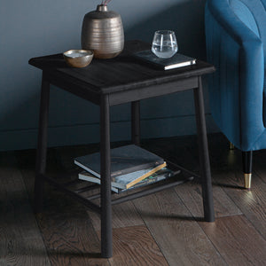 Waltham Side Table - Black End Table Hickory Furniture Co. Hickory Furniture Co.