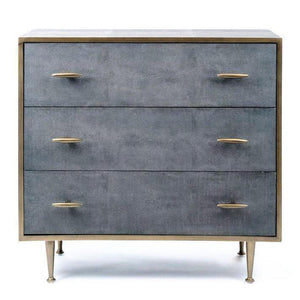 Azure Luxury Chest of Drawers Faux Shagreen Chest of Drawers Hickory Furniture Co. Hickory Furniture Co.