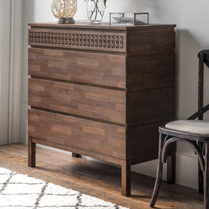 Baja Cocoa 4 Drawer Chest of Drawers Chest of Drawers Hickory Furniture Co. Hickory Furniture Co.