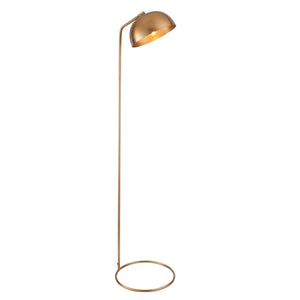 Briella - 1 Light - Antique Brass - Floor Lamp Light Floor Lamp Hickory Furniture Hickory Furniture Co.