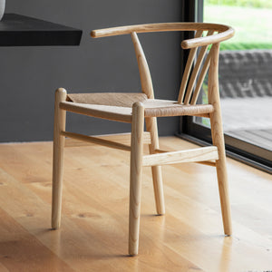 Warley Dining Chair (Pair) - Natural Dining Chair Hickory Furniture Co. Hickory Furniture Co.