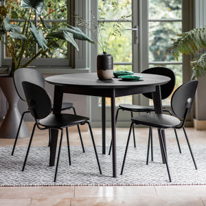 Foley Round Dining Table - Black Dining Table Hickory Furniture Co. Hickory Furniture Co.