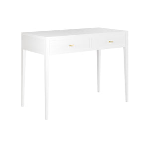 HANLEY Writing Desk / Dressing Table - White Writing Desk DI Designs Hickory Furniture Co.