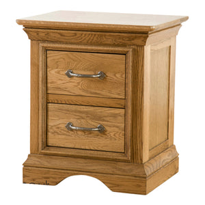 Westbridge 2 Drawer Oak Bedside Bedside Cabinet Hickory Furniture Co. Hickory Furniture Co.